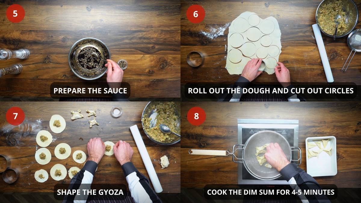 Dim Sum Recipe Step By Step 5-8
