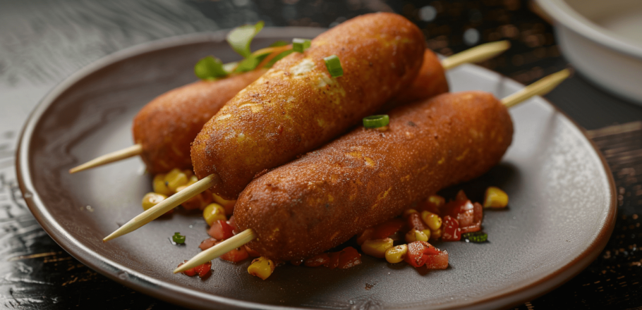 Homemade Corn Dogs step by step recipe