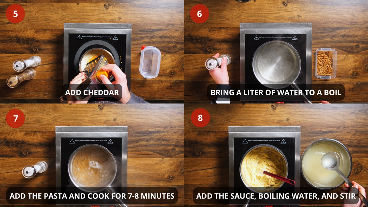 Mac and cheese Recipe Step By Step 5-8