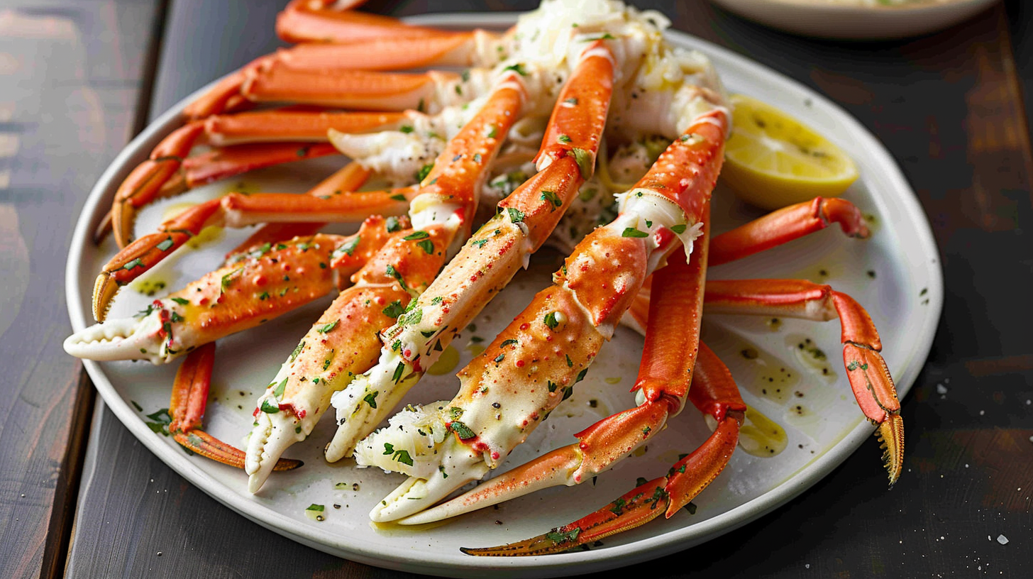 Quick Crab Legs with Garlic Butter Sauce Recipe