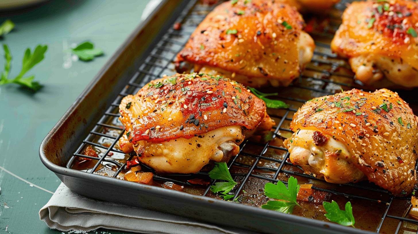 baked chicken thighs