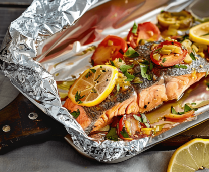 how to bake fish in foil step by step recipe