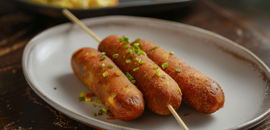 how to make Corn Dogs at home