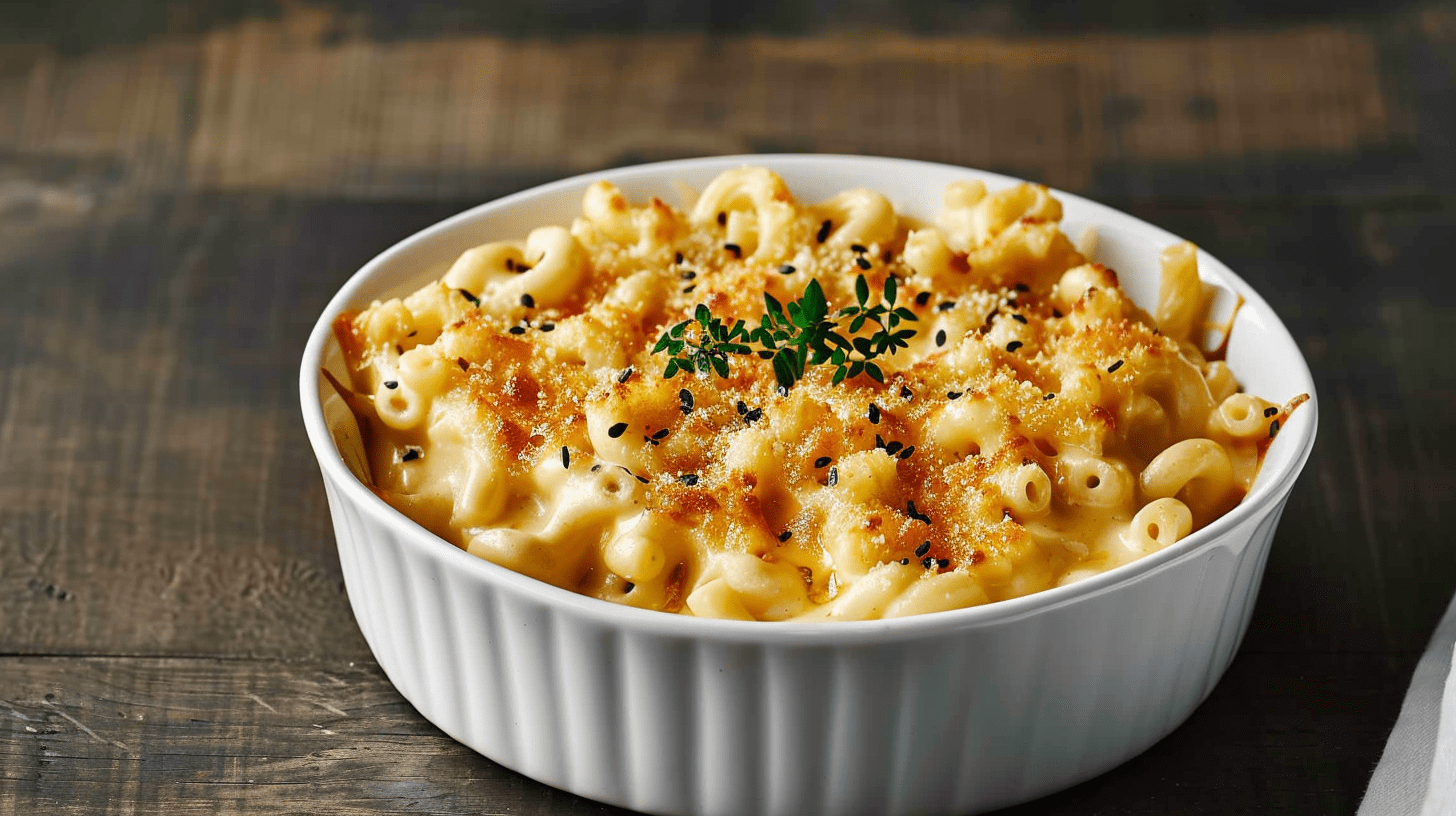 macaroni and cheese dish