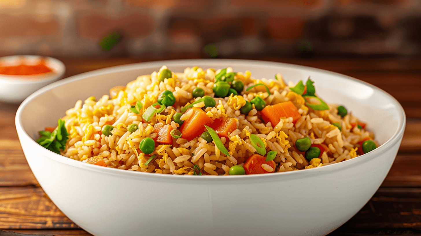 making fried rice recipe