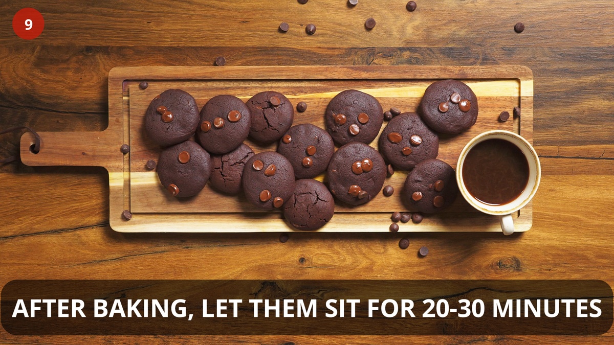 Chocolate cookies recipe step by step 9