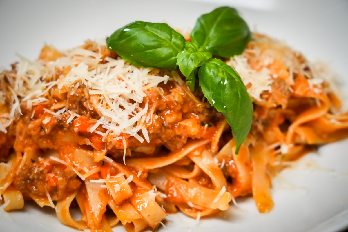 pasta with bolognese sauce recipe