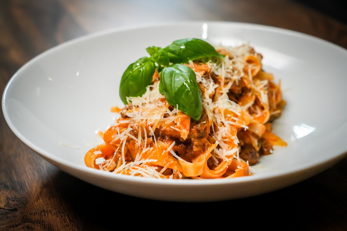 pasta with bolognese