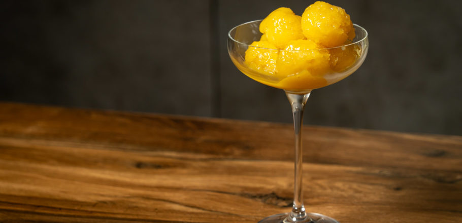 recipe for the best homemade mango sorbet