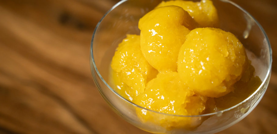 mango sorbet recipe