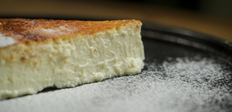 easy basque cheesecake