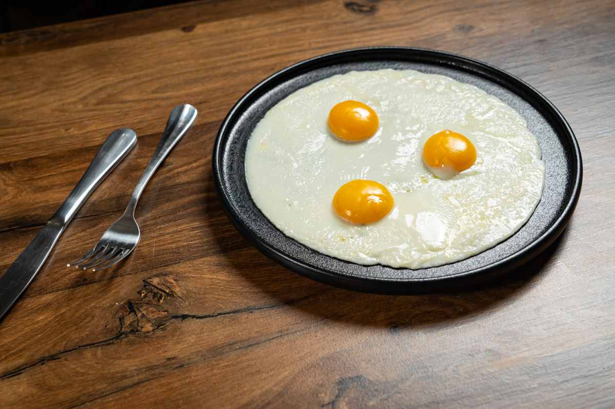sunny-side up egg recipe