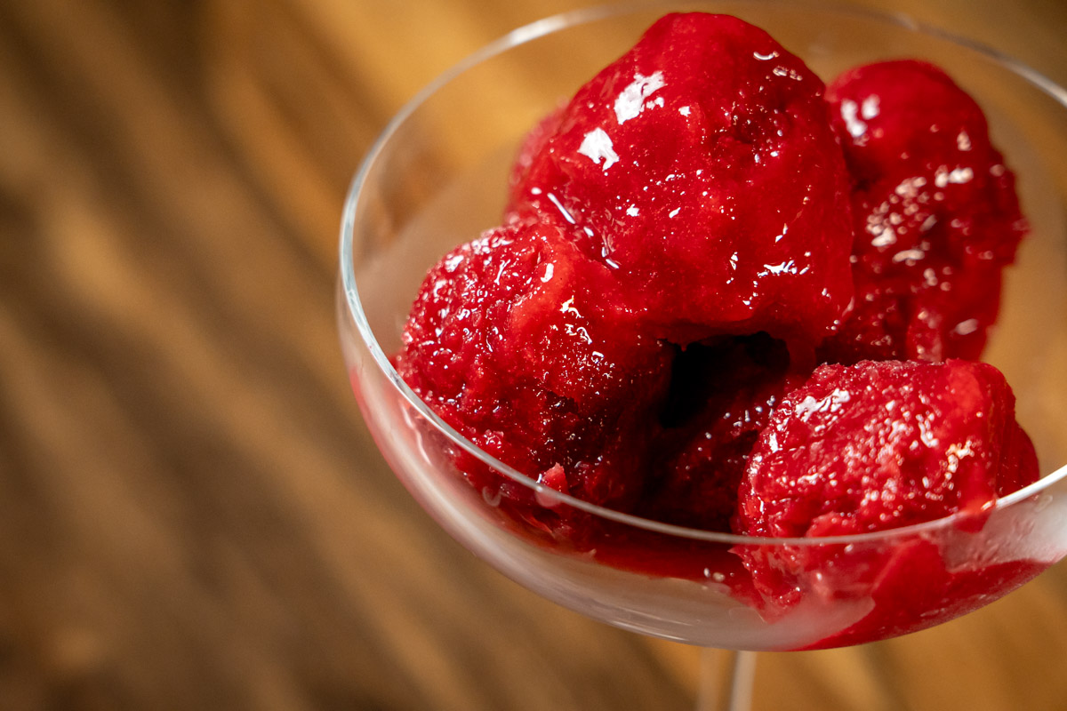 recipe for raspberry sorbet