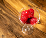 quick raspberry sorbet recipe