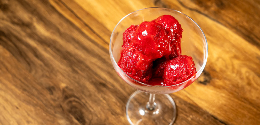 quick raspberry sorbet recipe