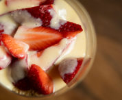 easy recipe for sabayon with strawberry