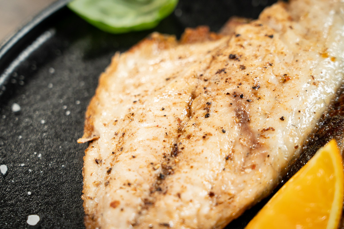 recipe for crispy pan-fried fillet of dorado