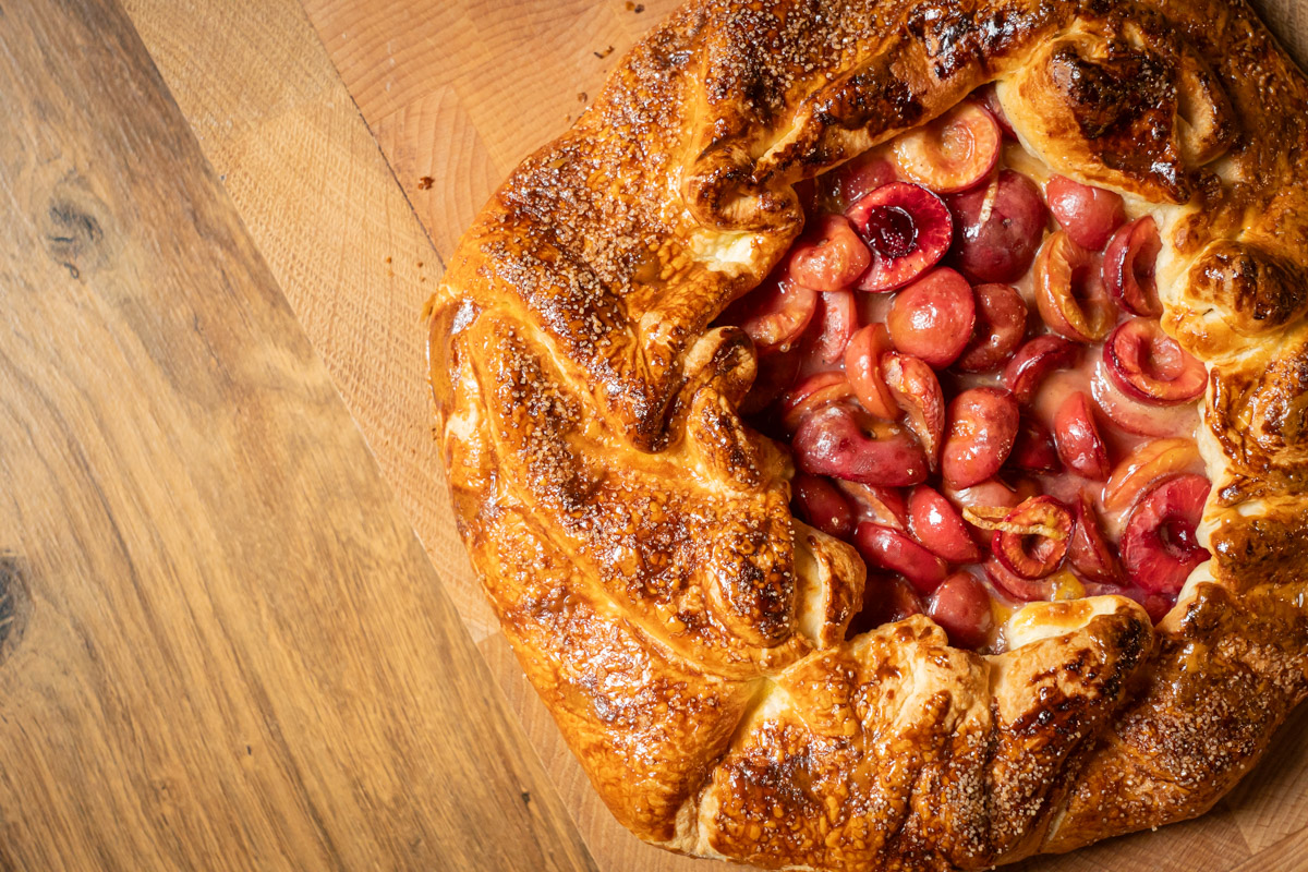 best recipe for puff pastry cherry pie 