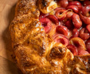 delicious puff pastry cherry pie recipe