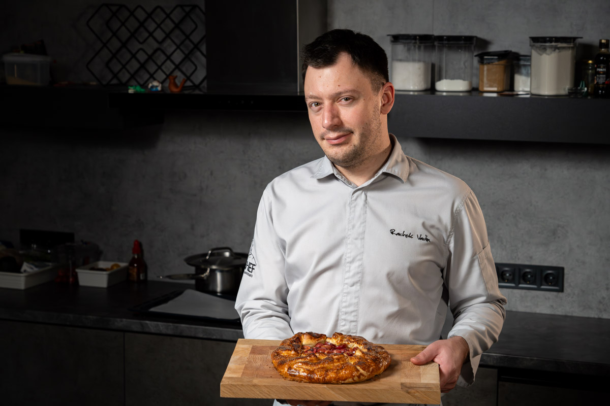 how to make puff pastry cherry pie