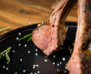 how to prepare best pan-roasted rack of lamb