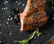 recipe for homemade pan-roasted rack of lamb