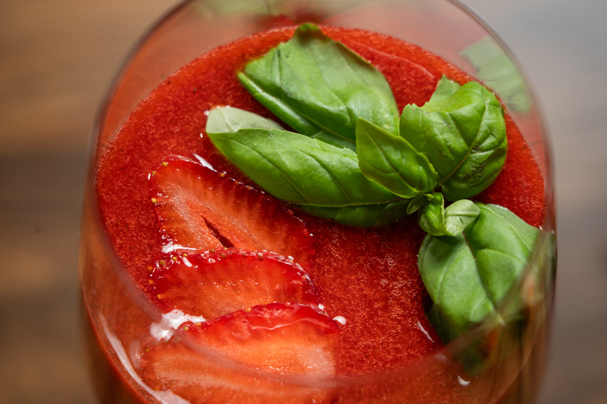 best recipe for strawberry basil smoothie