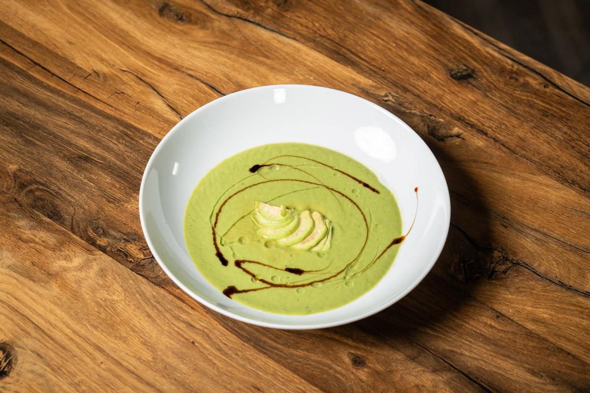 easy recipe for avocado and zucchini soup