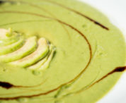 how to cook homemade avocado and zucchini soup