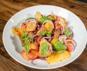 quick recipe for Panzanella salad