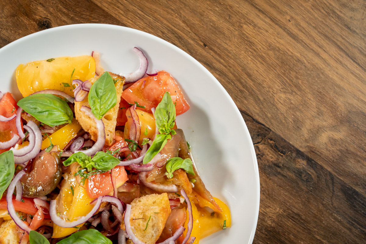 recipe for Panzanella salad