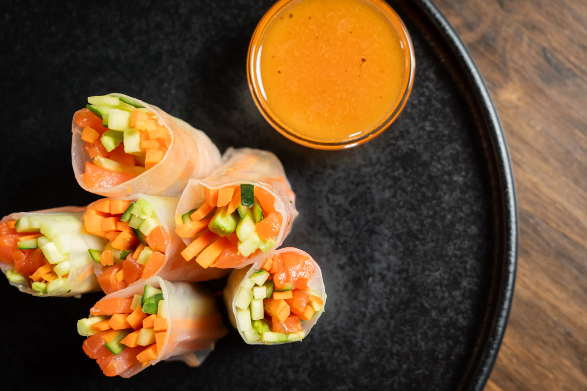 quick recipe for spring roll