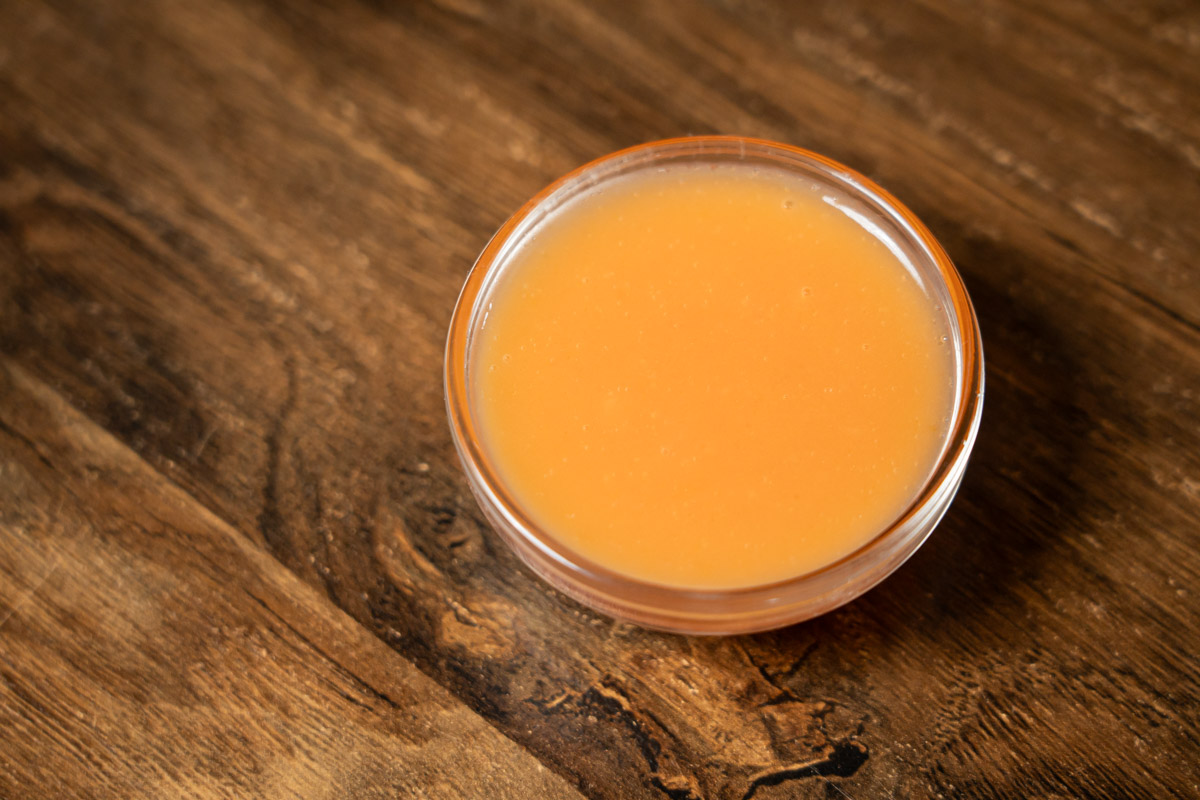 how to prepare peach sauce