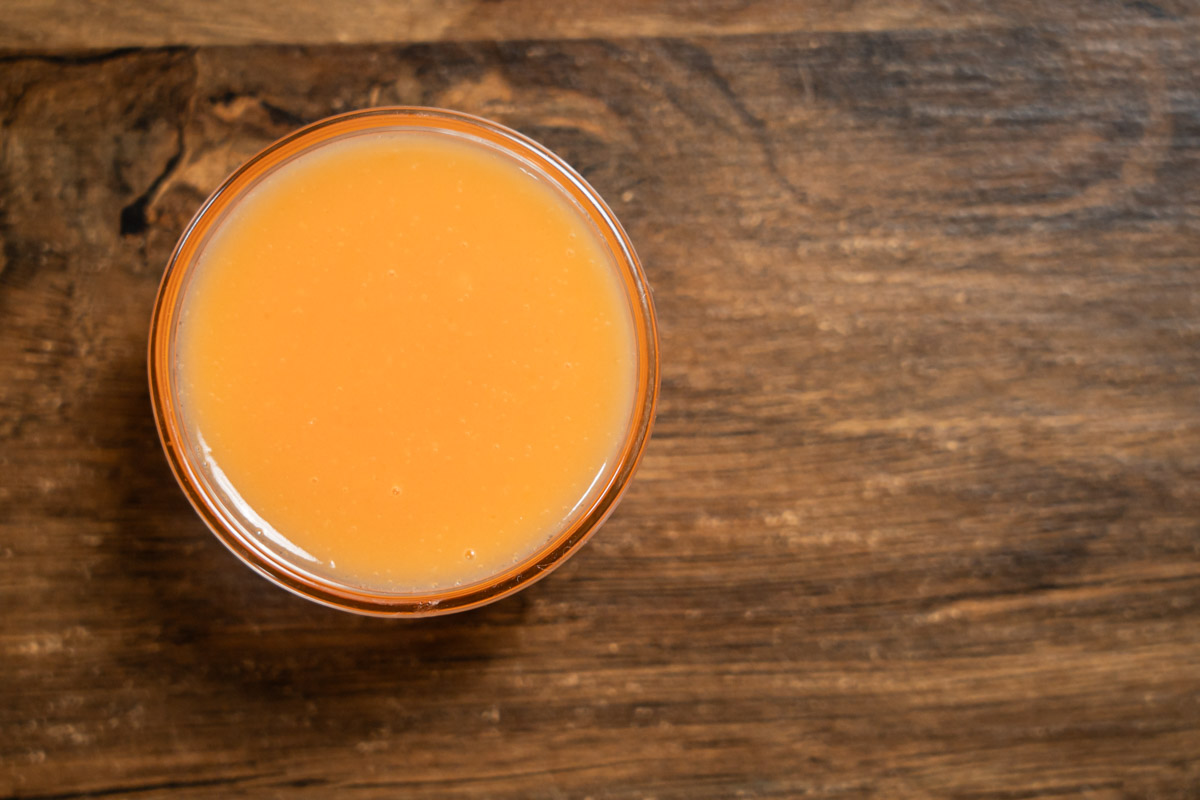 homemade peach sauce