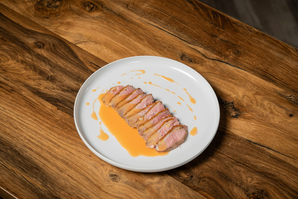 easy recipe for roast duck breast