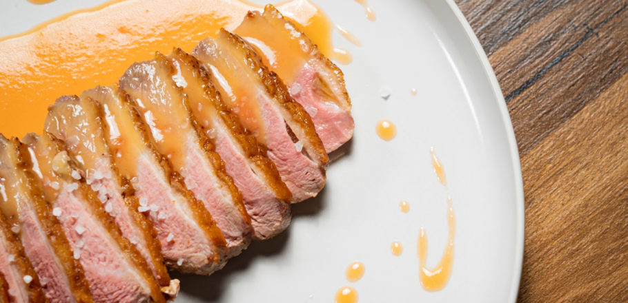 roast duck breast recipe